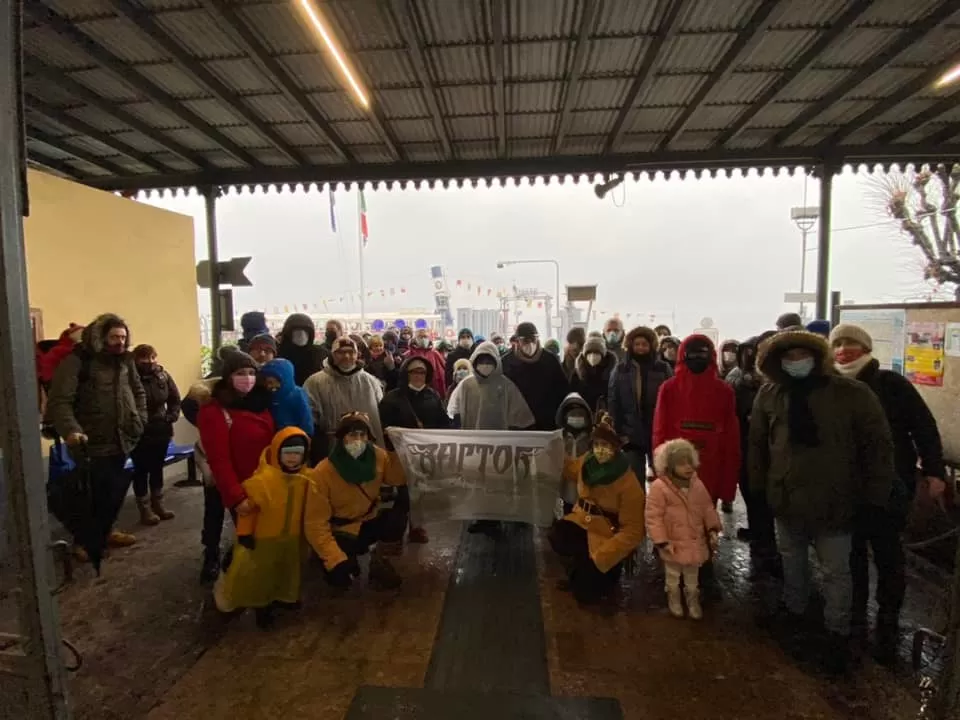 Stresa, piroscafo del Piemonte e Babbo Natale