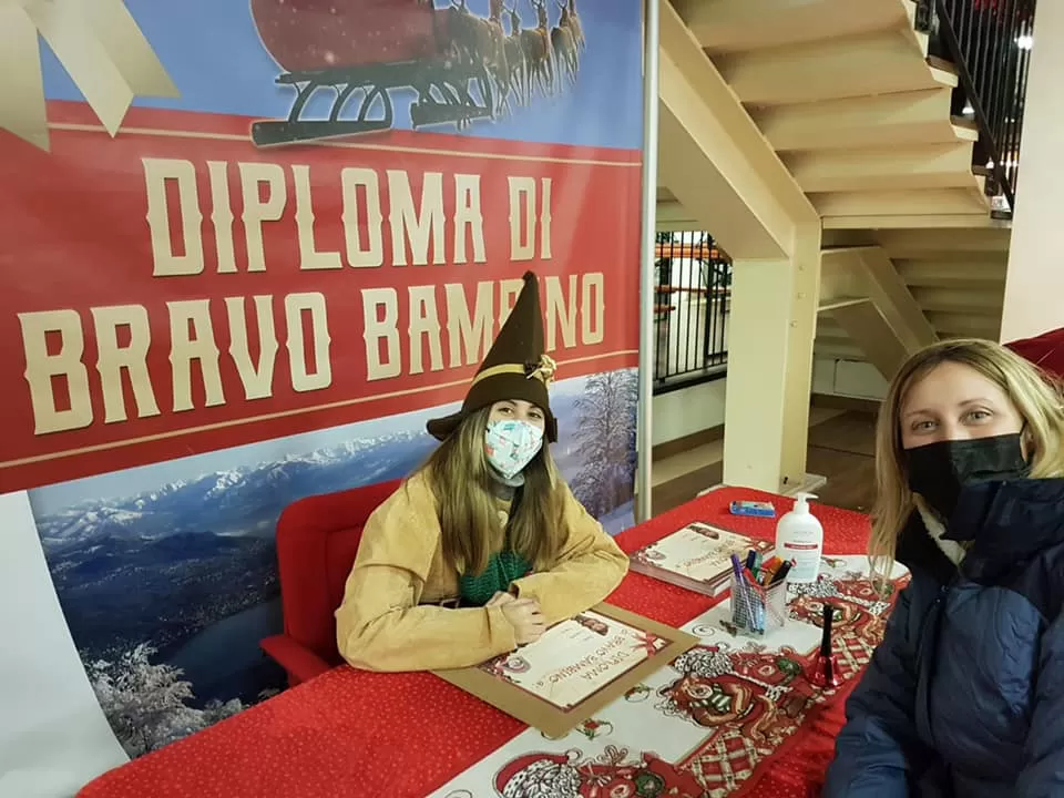 Stresa, piroscafo del Piemonte e Babbo Natale