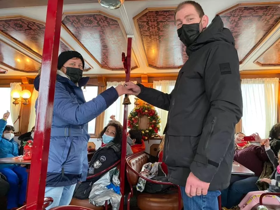 Stresa, piroscafo del Piemonte e Babbo Natale