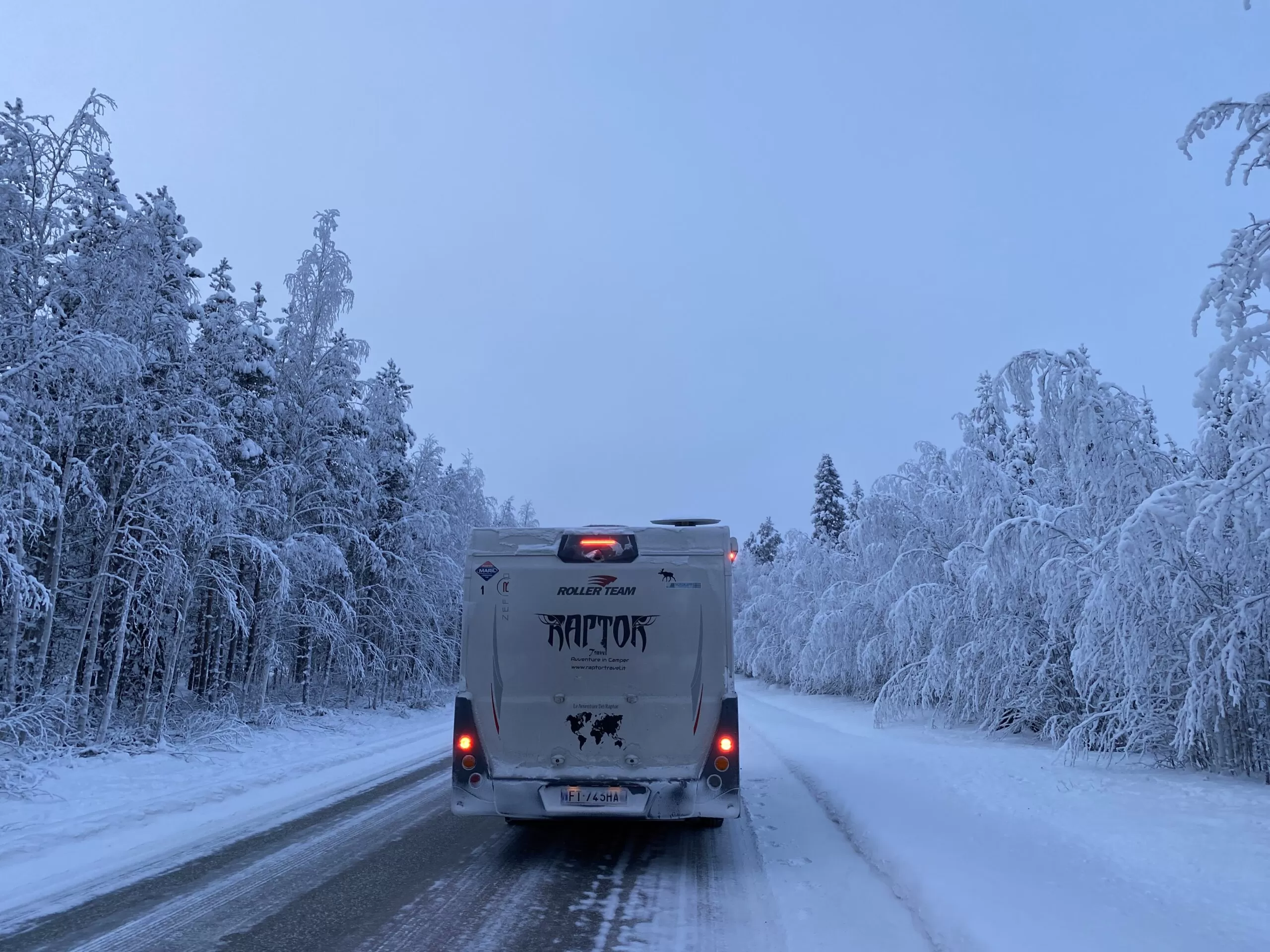 Lapponia in camper Inverno 2021-22