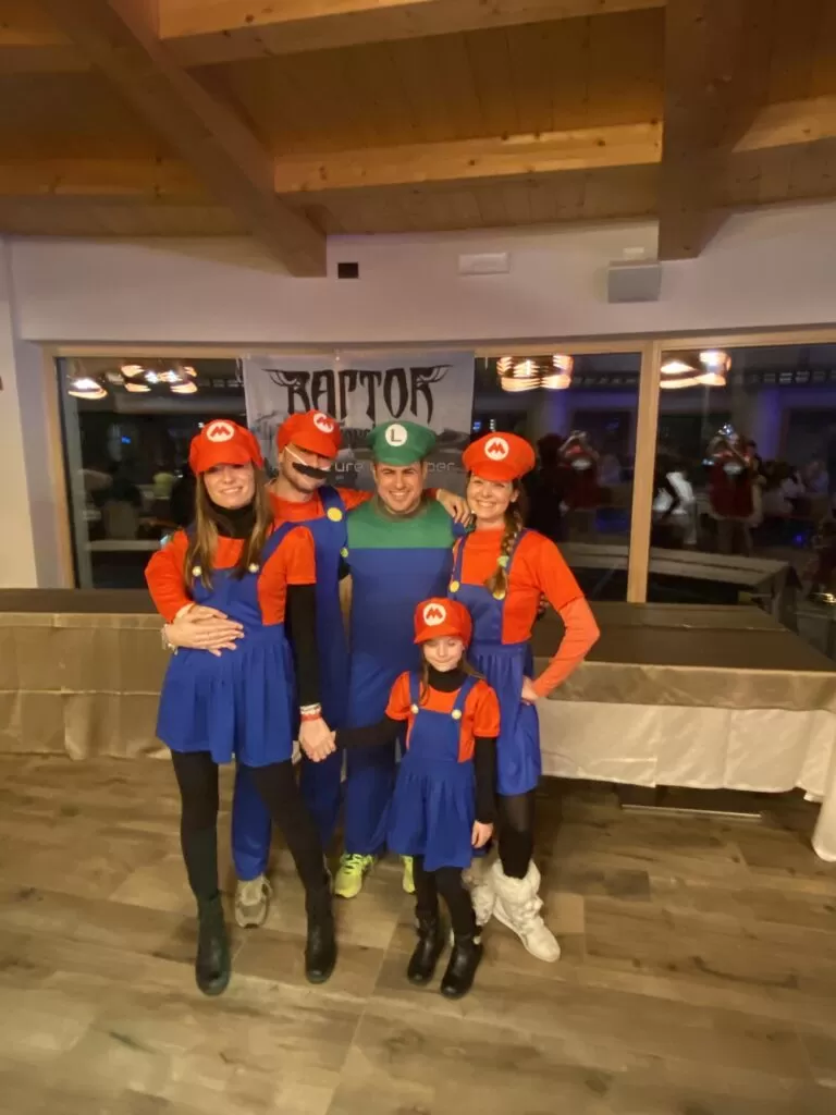 Festa di carnevale sulla Neve in Val di Fassa