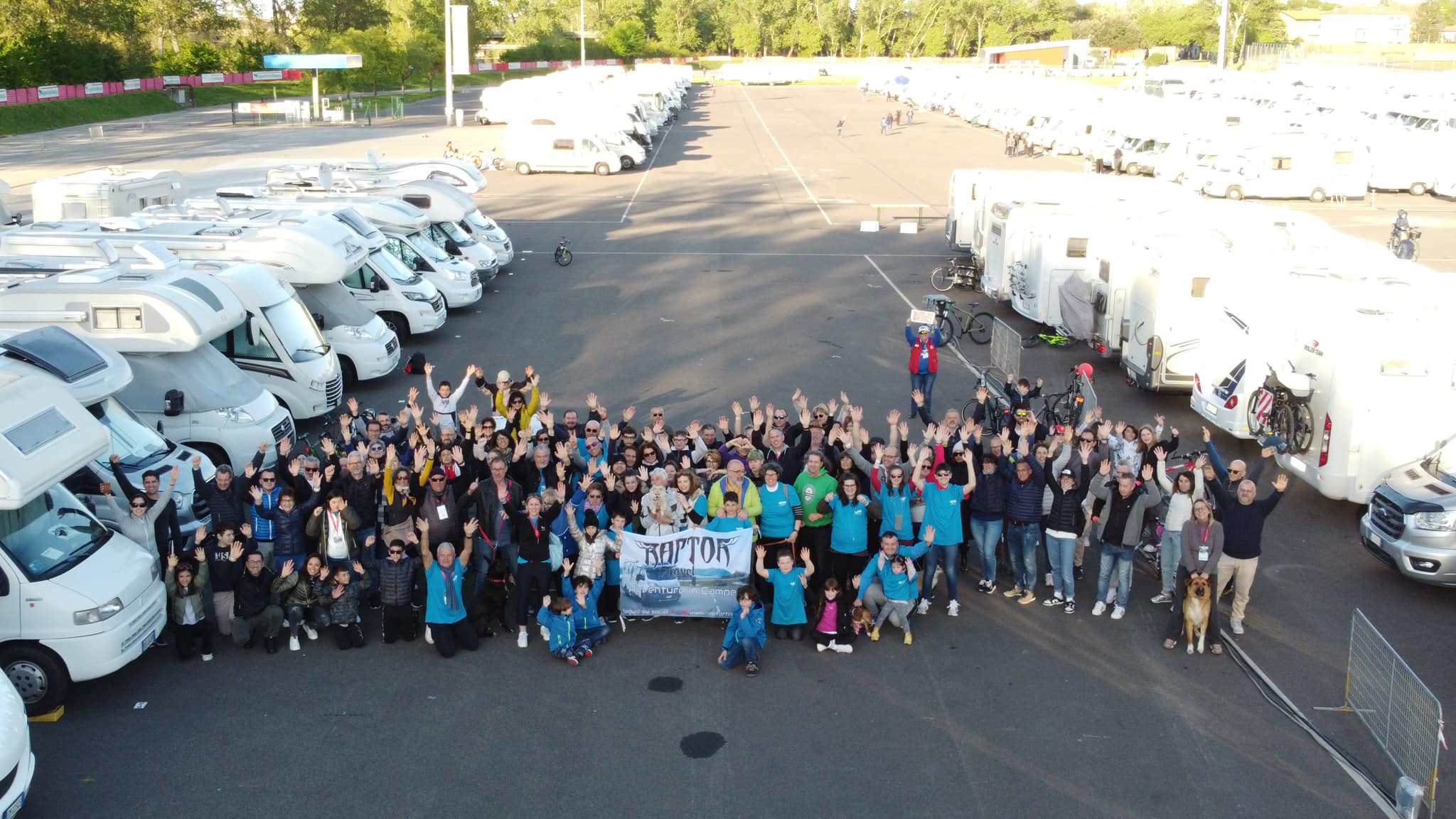Raptor Travel su Rai 1 Imola Camper Fest