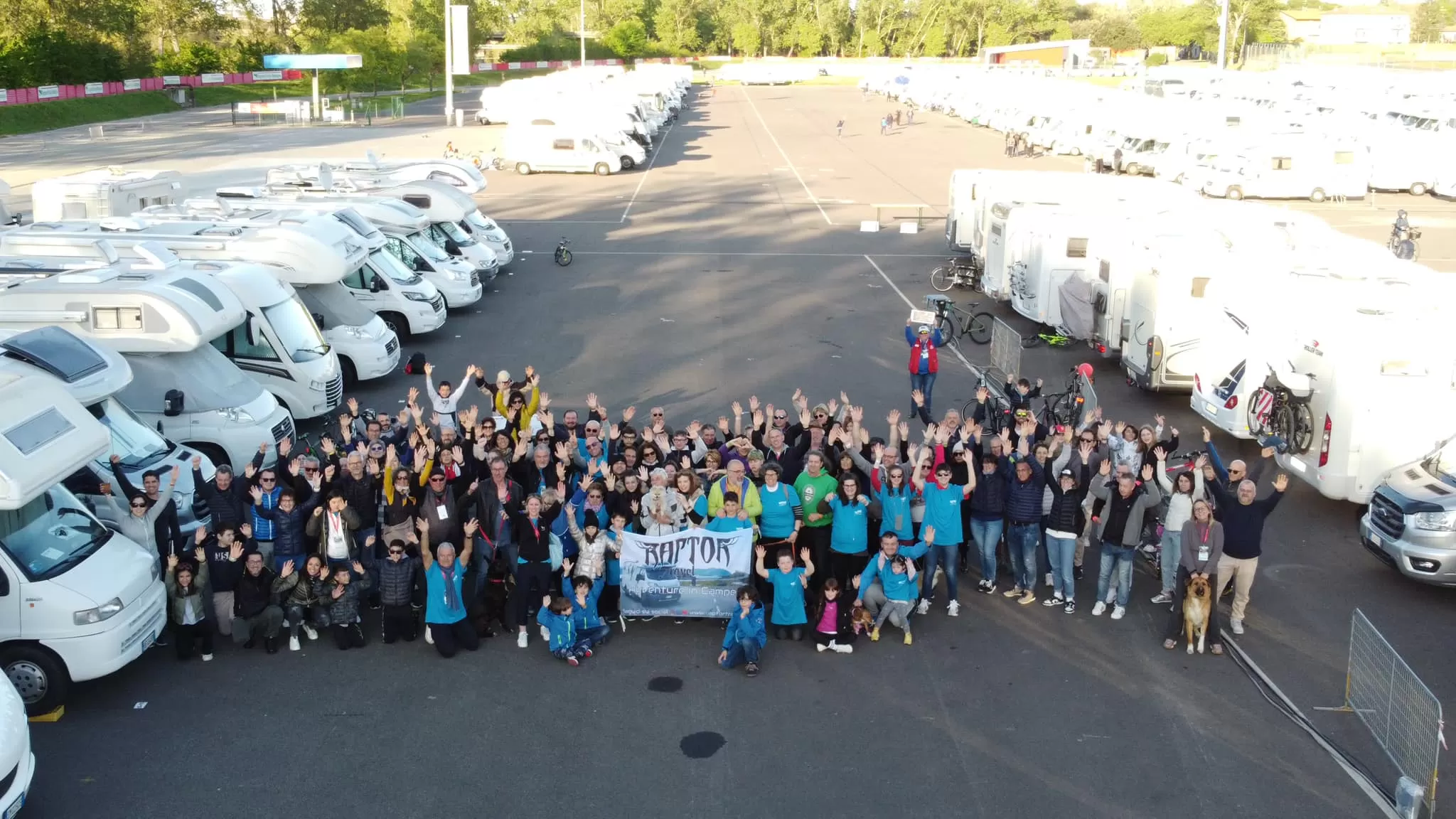 Raptor Travel su Rai 1 Imola Camper Fest