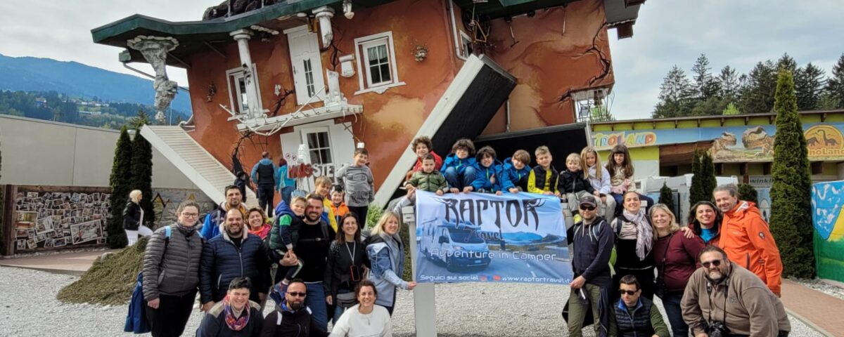 Tour in Austria in camper tra Terme, casa rovesciata,swarovski
