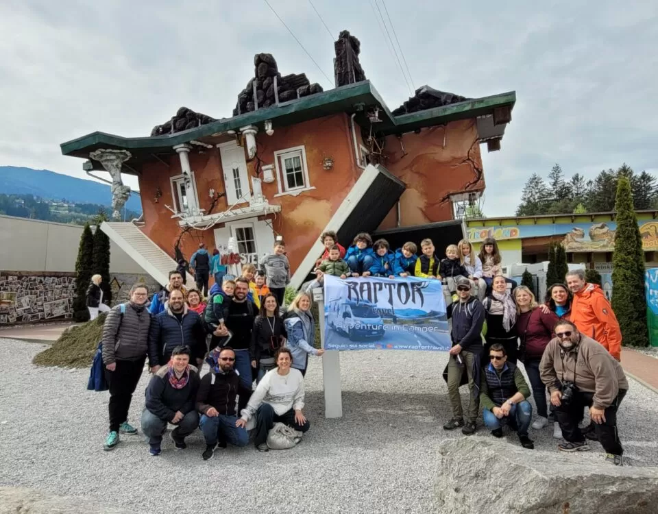 Tour in Austria in camper tra Terme, casa rovesciata,swarovski