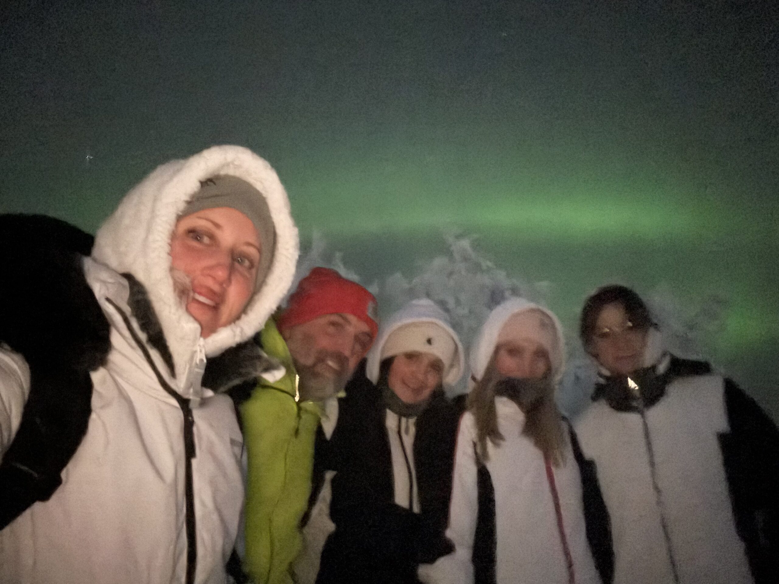 Lapponia inverno in camper Capodanno 2024 primato assoluto -44 gradi!!!