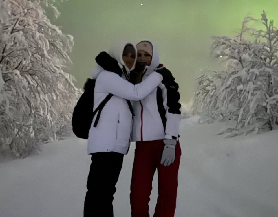 Lapponia inverno in camper Capodanno 2024 primato assoluto -44 gradi!!!