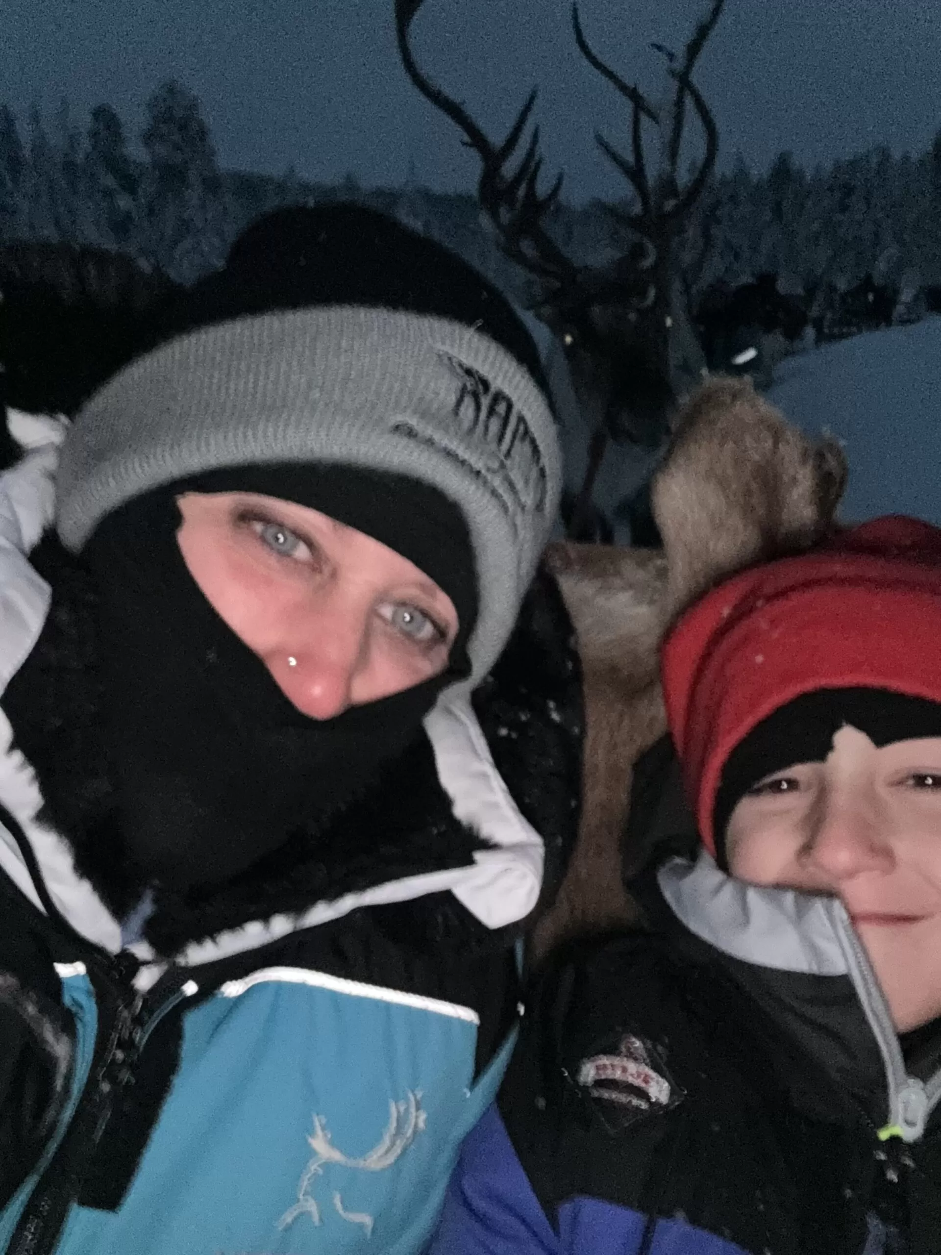 Lapponia inverno in camper Capodanno 2024 primato assoluto -44 gradi!!!