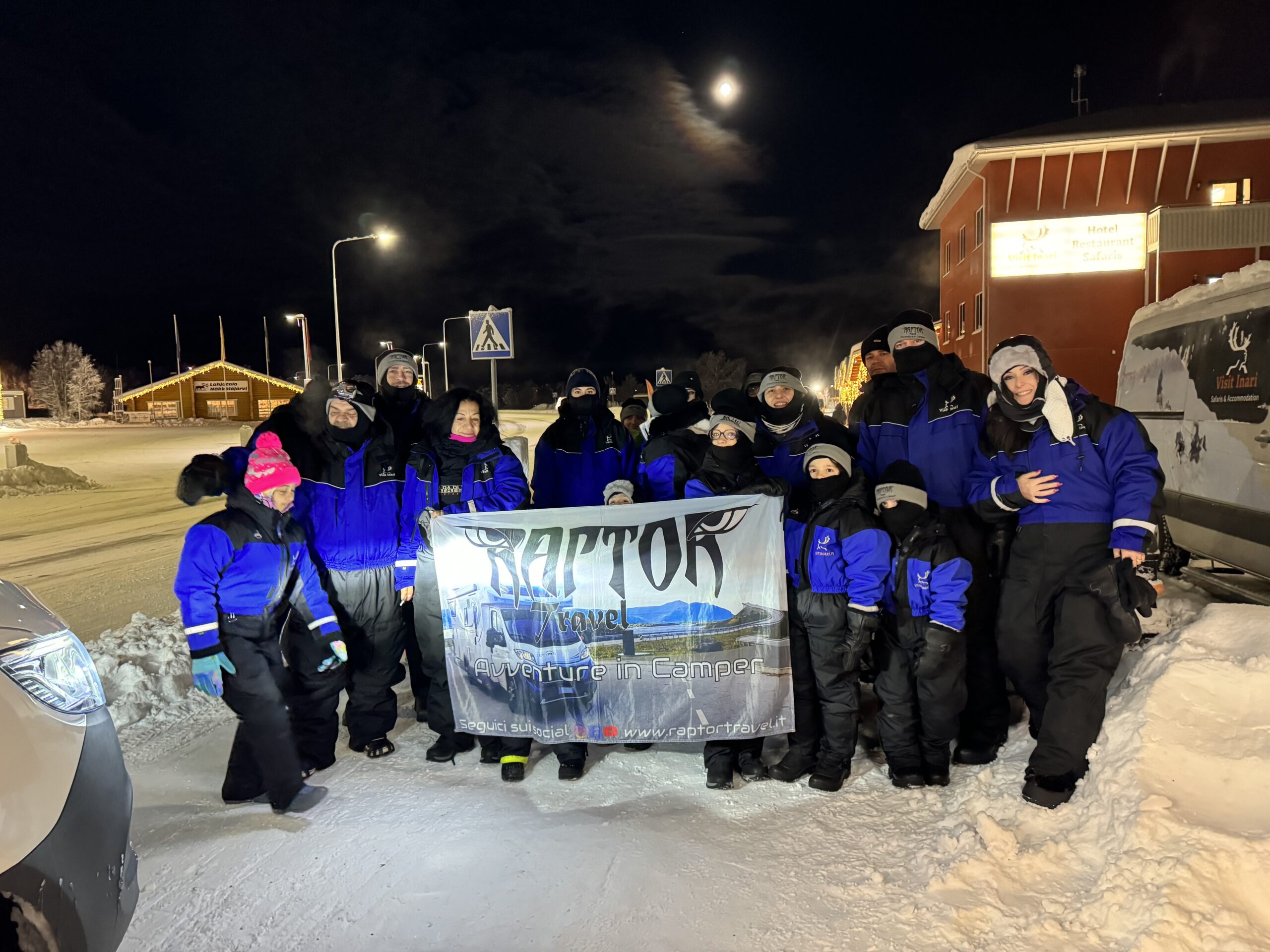 Lapponia inverno in camper Capodanno 2024 primato assoluto -44 gradi!!!