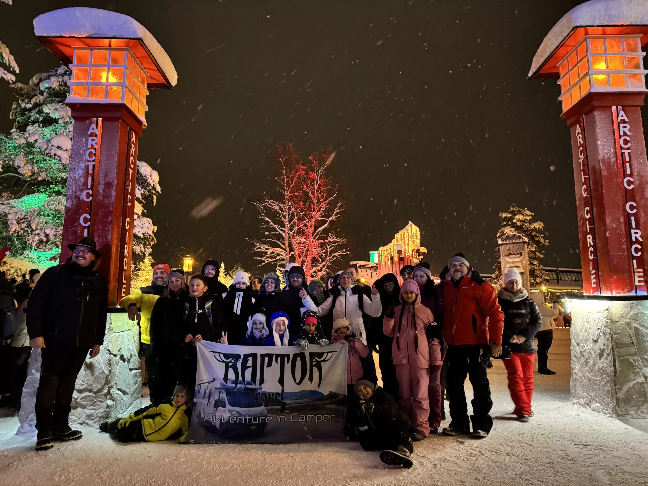 Lapponia inverno in camper Capodanno 2024 primato assoluto -44 gradi!!!