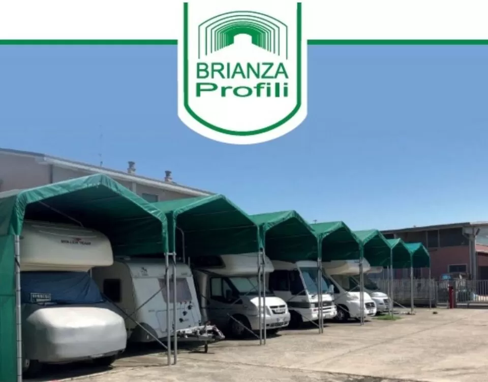 BRIANZA PROFILI SRL tensostrutture certificate per Camper e Van